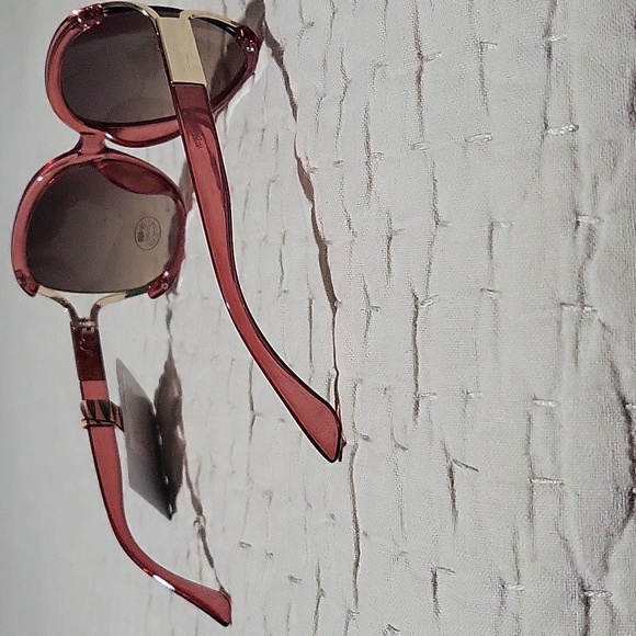 Nwt Glance Eyewear Elegant Pink Sunglasses - Picture 5 of 11